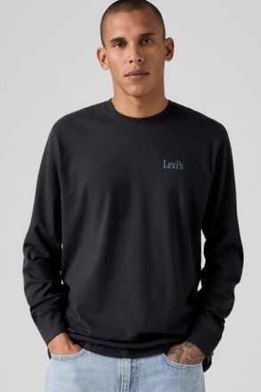 Levi's Camiseta Relaxed Graphic de manga larga - Hombre - 2XL - Negro / Legendary Speed Phantom