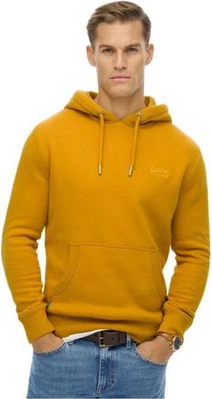 Superdry Vintage Logo Hoodie - Heren - Hoodies - Geel - M - Hoodies & sweatvesten
