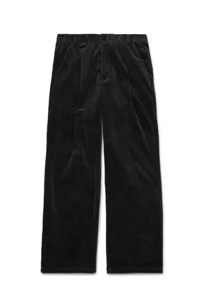 Oliver Spencer Orsman Wide-Leg Cotton-Blend Corduroy Trousers