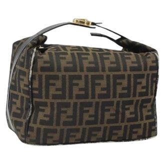 Fendi Borsa a mano vintage in tela Pre-owned - - Pre-owned - Donna - Marrone - ONE SIZE