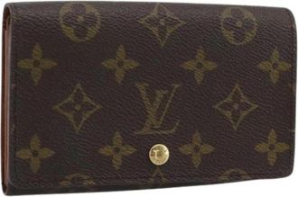Louis Vuitton Pre-owned Canvas wallets - Dames - Vintage Accessoires - Bruin - ONE Size - Vintage