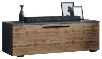ebuy24 Muebles De Tv Vcm Lowboard Gabinete De Tv Con Puerta Plegable Ancha Dimensiones Al. 39 X An. 115 X T. 40 Cm Muebles Fernseh - Arila M (antracita / Rob