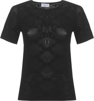 Marella Truien & Vesten, Dames, Zwart, M, Trui met ronde hals