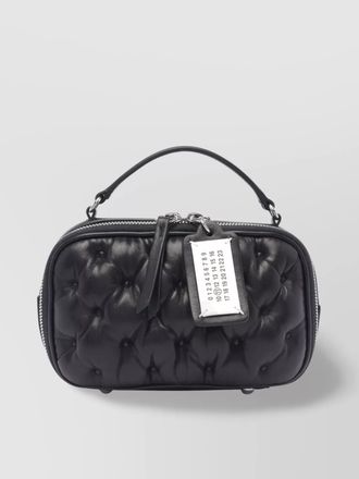 Maison Margiela quilted texture top handle shoulder bag