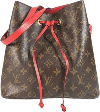 Louis Vuitton Pre-owned Bucket Bags, female, Brown, Size: ONE SIZE Pre-owned Vintage Bucket Bag