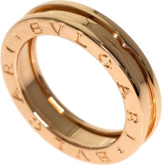 Bulgari B.Zero1 Pink Gold (18K) Band Ring (Pre-Owned)