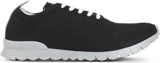 Kiton Lichtgewicht Gebreide Sneakers - Heren - Sneakers - Zwart - 44 EU - Schoenen