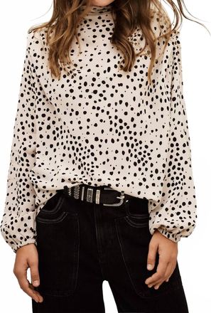 BA&SH Delphine Long-Sleeved Top In Ecru