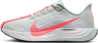 Nike Nike Pegasus Plus Womens Road Running Shoes (FQ7261-001, Barely Grey/White/Black/Hot Punch) Size 8