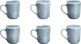 Bj&ouml;rn Borg Taza 40cl - 6 Piezas - Gris tormenta