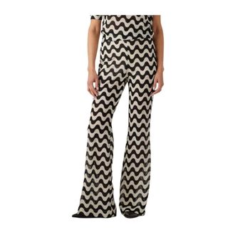 Ana Alcazar Dames, Broeken, Veelkleurig, Maat: M Poliester