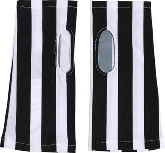 Dolce & Gabbana Vingerloze Handschoenen tot de Pols - Dames - Handschoenen - Zwart - ONE Size - Nylon - Accessoires