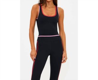 Beach Riot Ash Top In Royal Noir Matte
