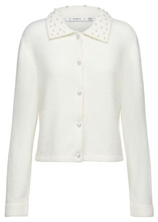 Gestuz Alphagz Damen Cardigan Beige Größe S