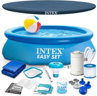 OEM Piscina De Expansi&oacute;n Para Jard&iacute;n 305 X 76 Cm 16 En 1 Intex 28122