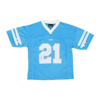 Disclaimer T-Shirts, female, Blue, L, Turquoise V-Neck Tee with Rhinestones