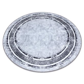 RugsX RugsX Miro Rug in Grey | Size: 200 cm diameter