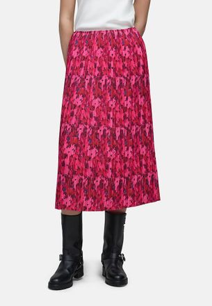 Ikks Bedrukte, halflange rok, wijd uitlopend