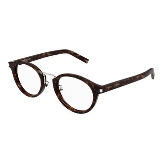 Saint Laurent Glasses, unisex, Brown, 49 MM, Havana Eyewear Frames SL 728/J