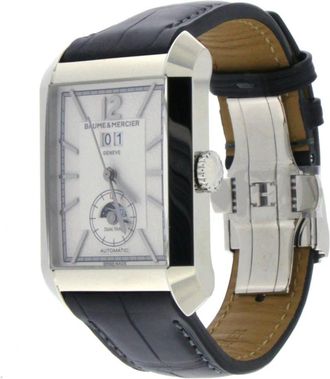 Baume & Mercier Hampton Big Date Dual Time - Heren - Horloges - Zwart - ONE Size - Accessoires