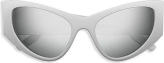 Balenciaga Occhiali da sole cat-eye BB0300S - Grigio