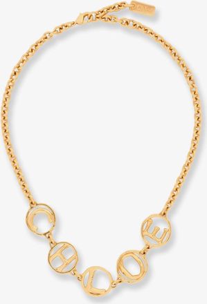 Chlo&eacute; Collana Script in ottone - CHLOE - gender_Woman