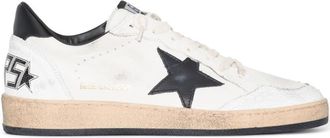Golden Goose White Ball Star Leather Sneakers