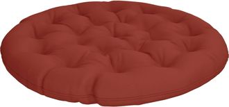vidaXL Coj&iacute;n Para Silla Papasan Vianen 100% Poli&eacute;ster Rojo Vidaxl