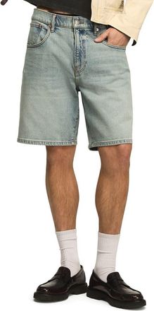 Lucky Brand Loose Fit 5-Pocket Denim Shorts in Comet Tail at Nordstrom, Size 28