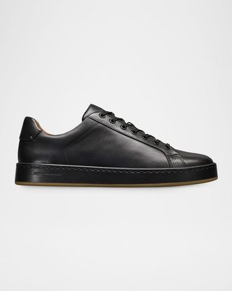 Allen Edmonds Men & apos;s Barnes Leather Low-Top Sneakers