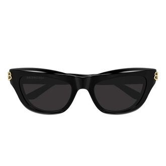 Balenciaga Sunglasses, female, Black, Size: 54 MM Cat-eye Sunglasses