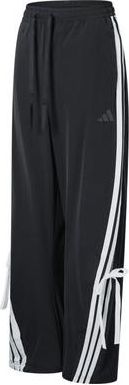 adidas (WMNS) adidas Dance Loose Pants Asia Sizing Black White JY7666