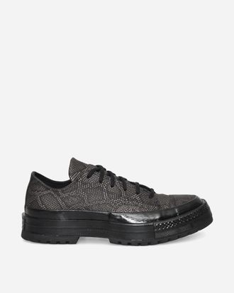 Converse Chuck 70 National Snakeskin Print Sneakers Black