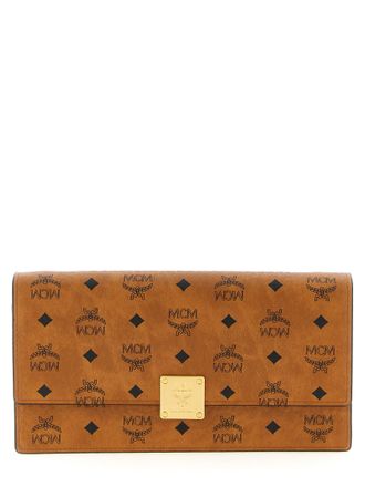MCM Womens Aren Wallet On Chain