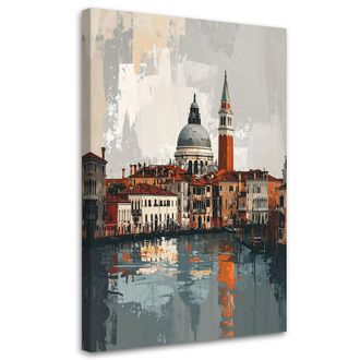 Feeby Impresi&oacute;n De Imagen, Arquitectura De Venecia Vista De La Ciudad, 70x100