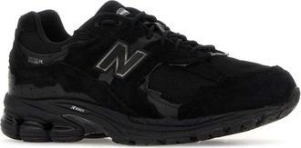New Balance Mens Black Suede And Mesh 2002dx Protection Pack Sneakers