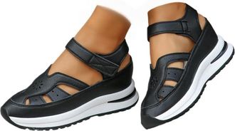 Generic Gladiator Sandals for Women Closed Toe Sandals for Women Extra Wide Fit Platform Sandal Chunky Fisherman Sandal Soft Sole Non-Slip Summer Sports Shoes