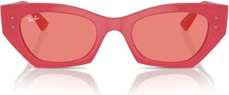 Ray-Ban Sunglasses Rb4430 676084 Zena Red/Pink Unisex