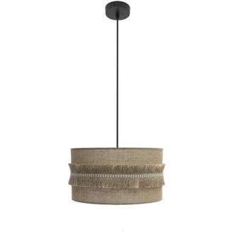 Fabrilamp Lampara Colgante De Techo Modelo Kala Acabado Beige - Fabrilamp