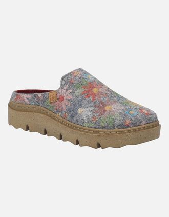 Josef Seibel Womens Carmaux 01 Womens Slippers - Grau Multi Textile - Size: 6.5