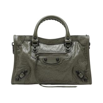 Balenciaga Tote Bags, female, Green, Size: ONE SIZE Handbag S