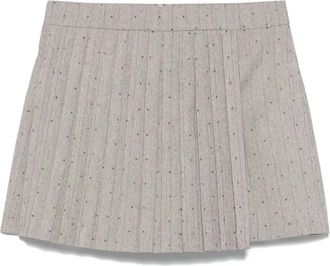 Maje Shorts gessati - Grigio