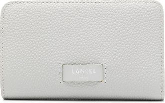 Lancel Ninon leather compact wallet - unisex - Calf Leather - One Size - White