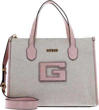 Guess Schoudertas - Dames - Schoudertassen - Veelkleurig - ONE Size - Katoen - Tassen