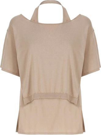 KANGRA T-shirt in cotone - Toni neutri