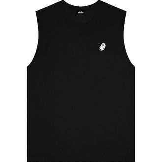 Dalix Mens Ghost Lightweight Cotton Tank in Black at Nordstrom, Size Xx-Large