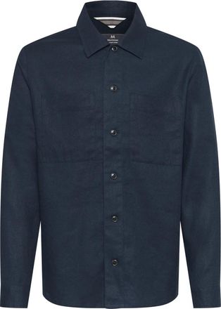 Matinique Stijlvol Overhemd - Heren - Casual Overhemden - Blauw - S - Katoen - Overhemden