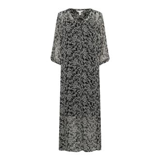 Part Two Berit PW Lange jurk - Dames - Casual kleedjes - Zwart - M - Kleedjes