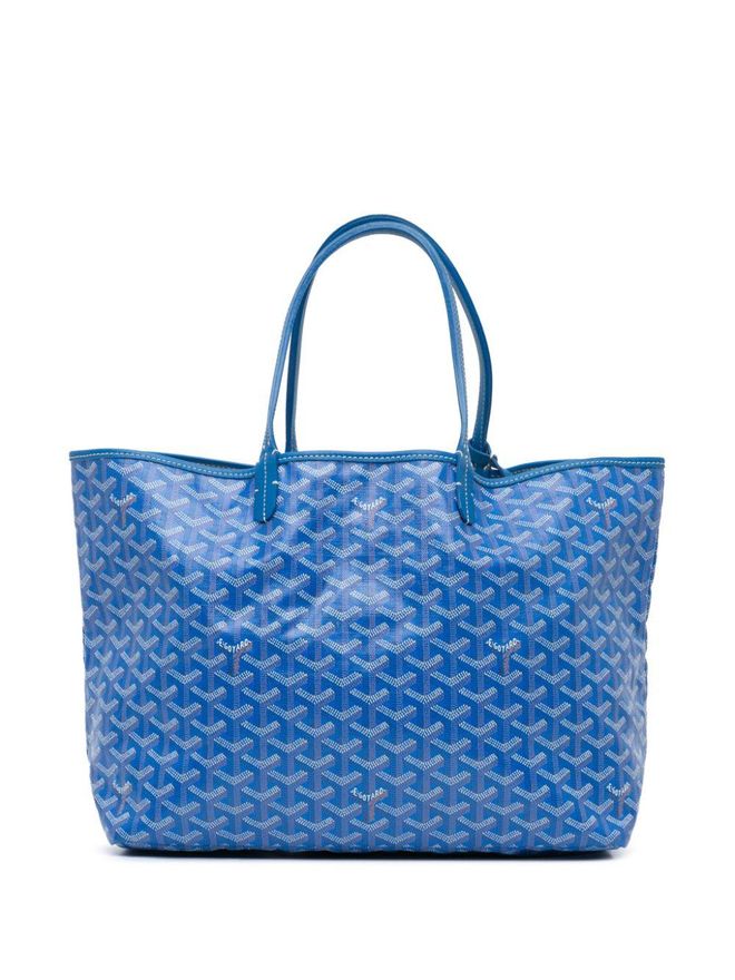 2020 Goyardine Saint Louis PM tote bag - women - Fabric - One Size - Blue