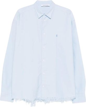 Études Studio Camicia classica - Blu